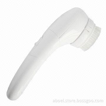 2-piece AA battery-operated facial cleaning brush